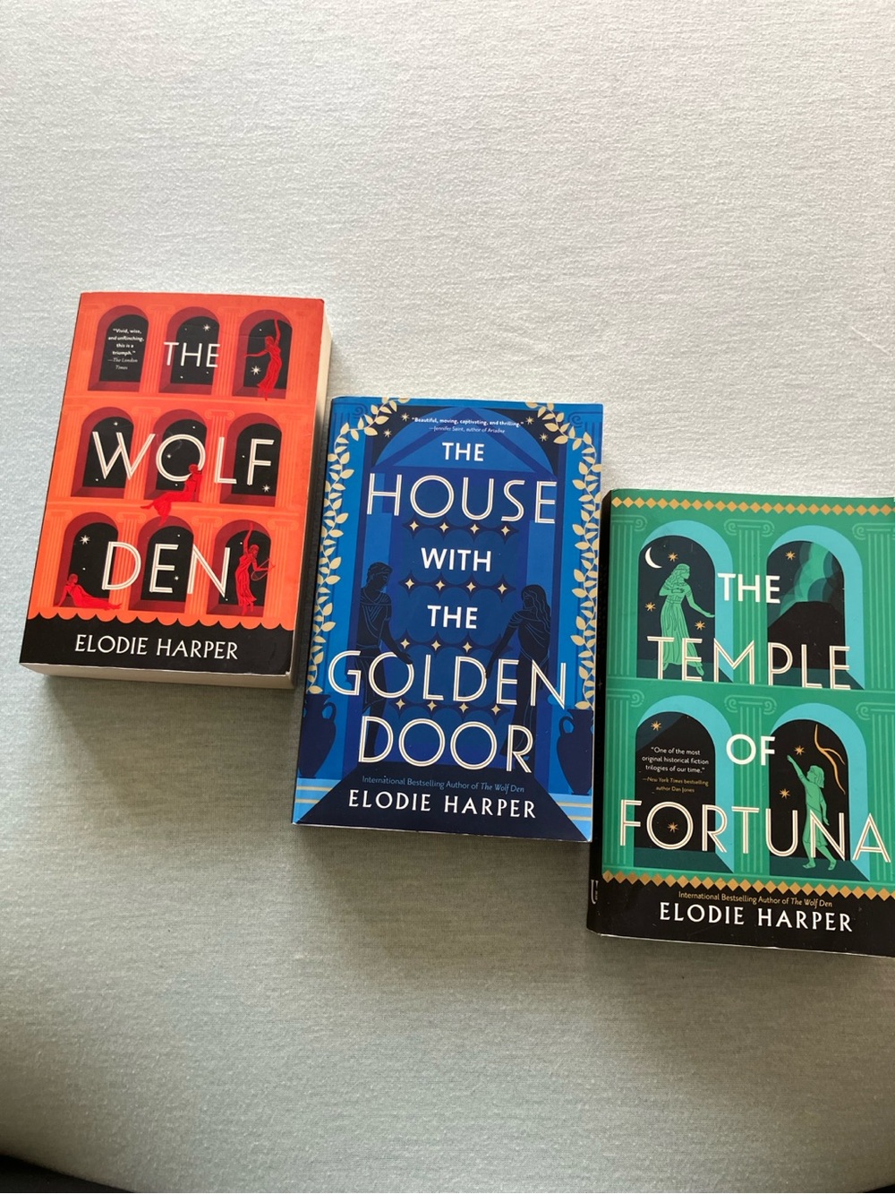 Elodie Harper The Wolf Den Trilogy Complete 3-Book Set